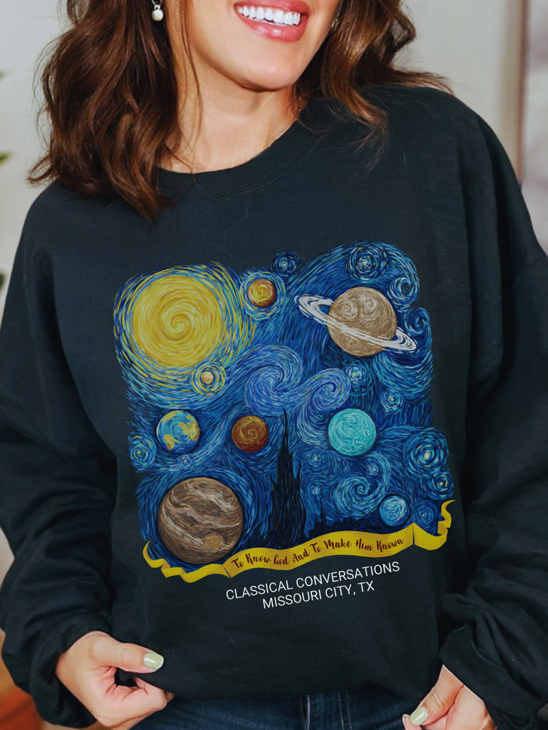 Personalized Van Gogh CC Cycle 2 Sweater
