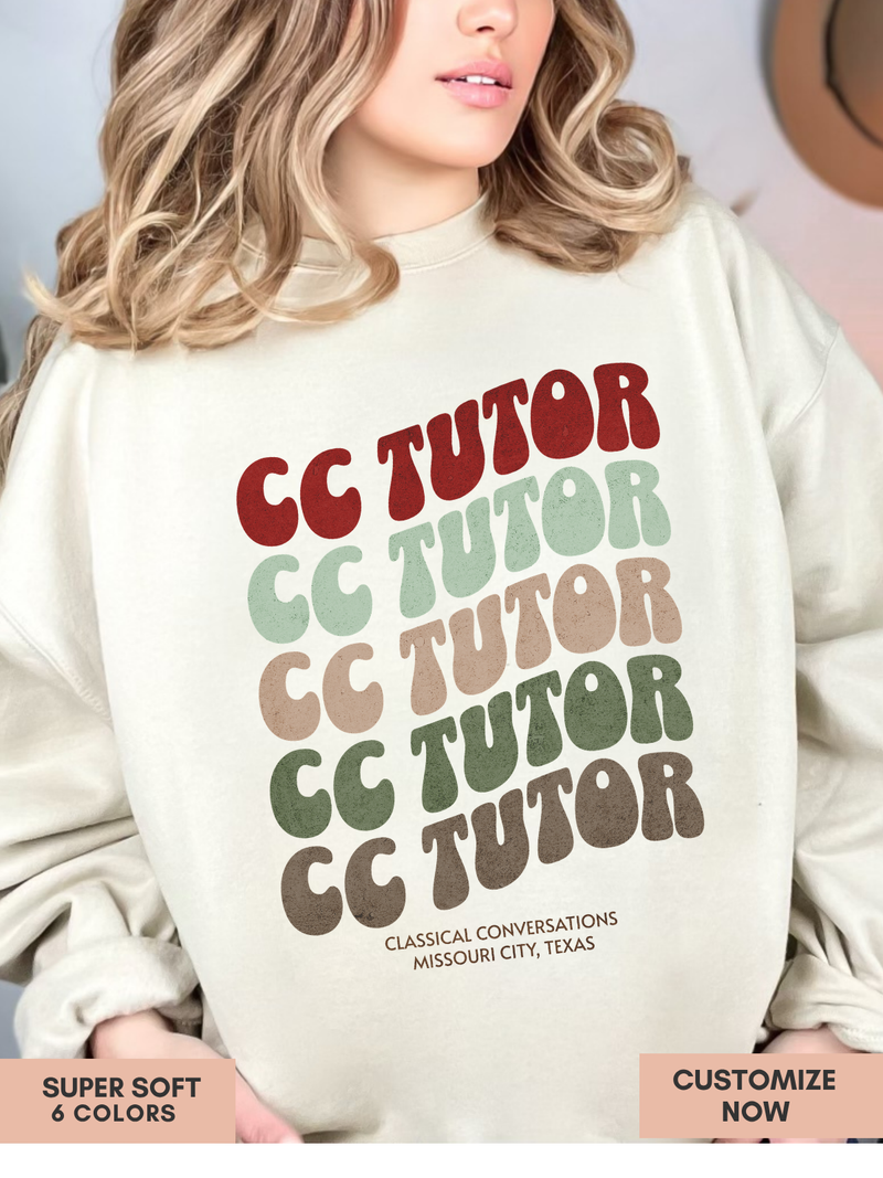 Personalized Classical Conversations Tutor Sweatshirt