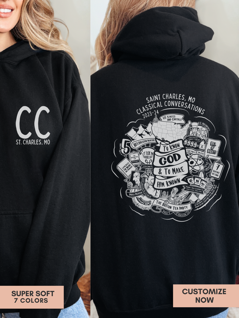 Personalized CC Cycle 3 Graphic Hoodie