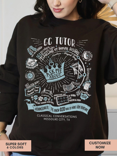 Personalized CC Cycle 2 Tutor Sweatshirt Crown