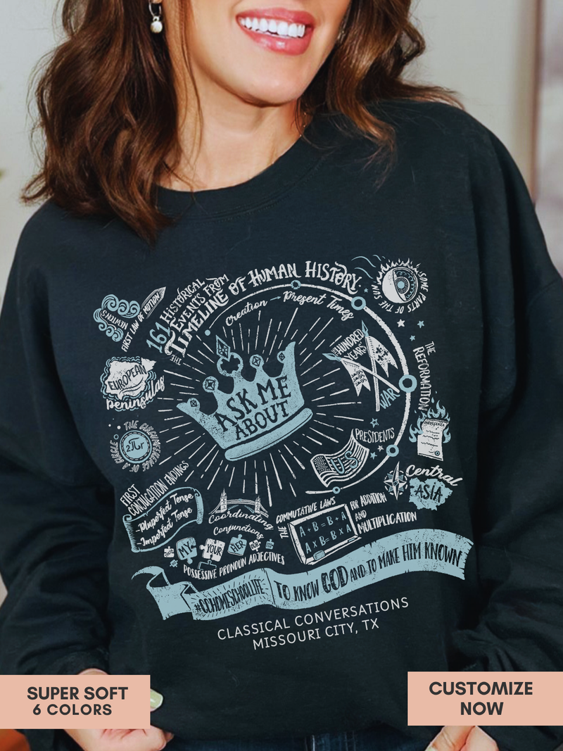 Personalized Cycle 2 Sweatshirt Crown