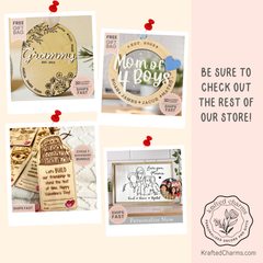 Personalized Easter Basket Tag