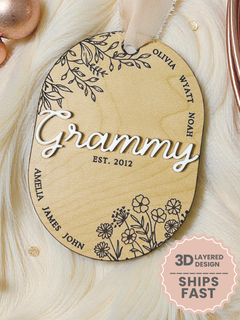 Personalized Grammy Ornament