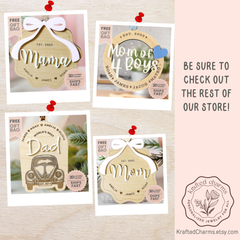 Personalized Grammy Ornament