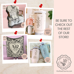 Personalized Grandma of the Bride Woven Blanket