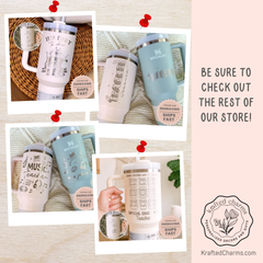 Personalized Librarian Tumbler With Straw