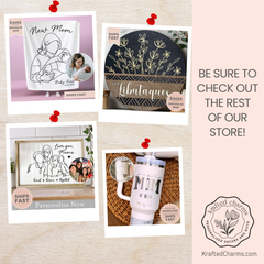 Personalized Mama Line Art Portrait Minky Blanket