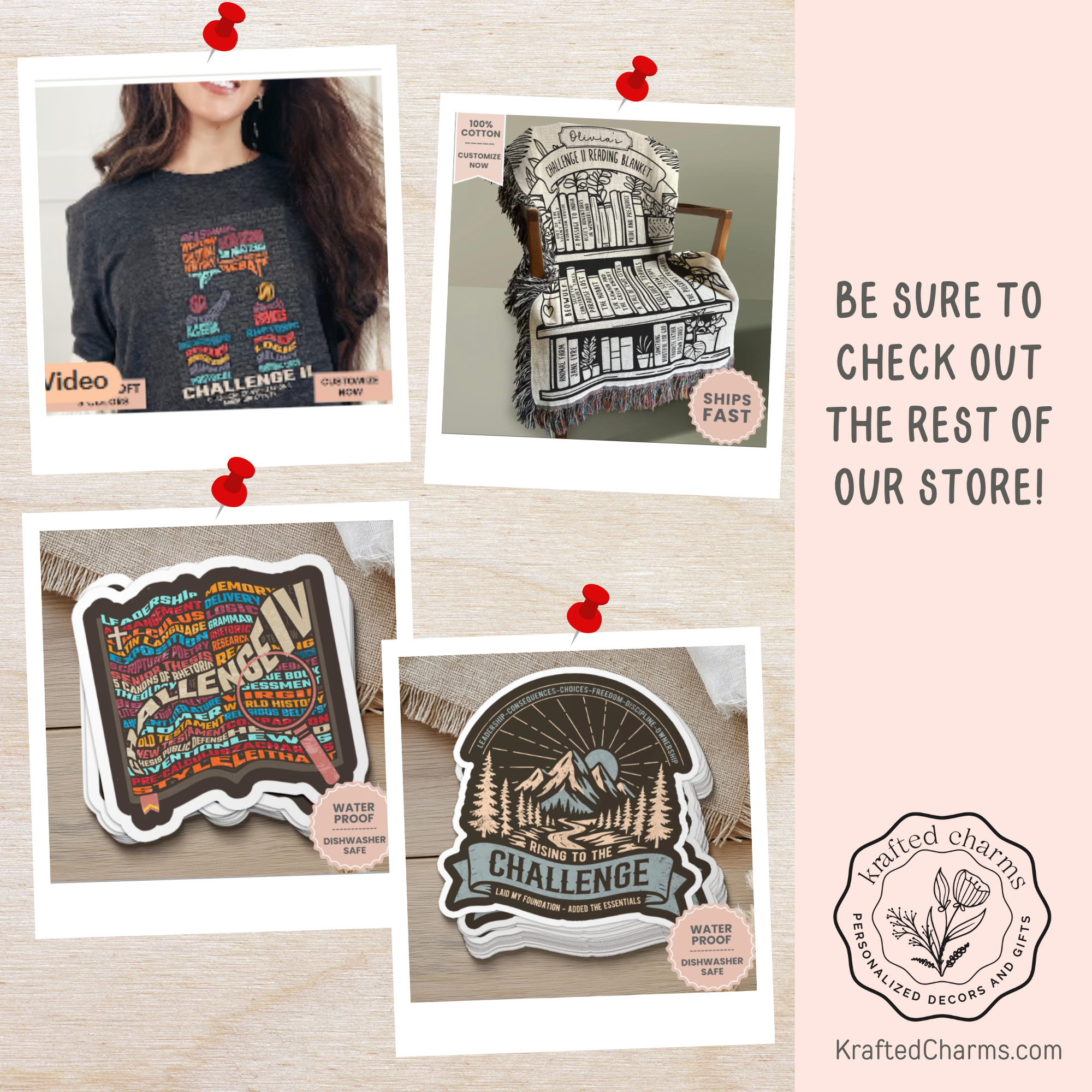 Personalized CC Challenge Sweatshirt Colored