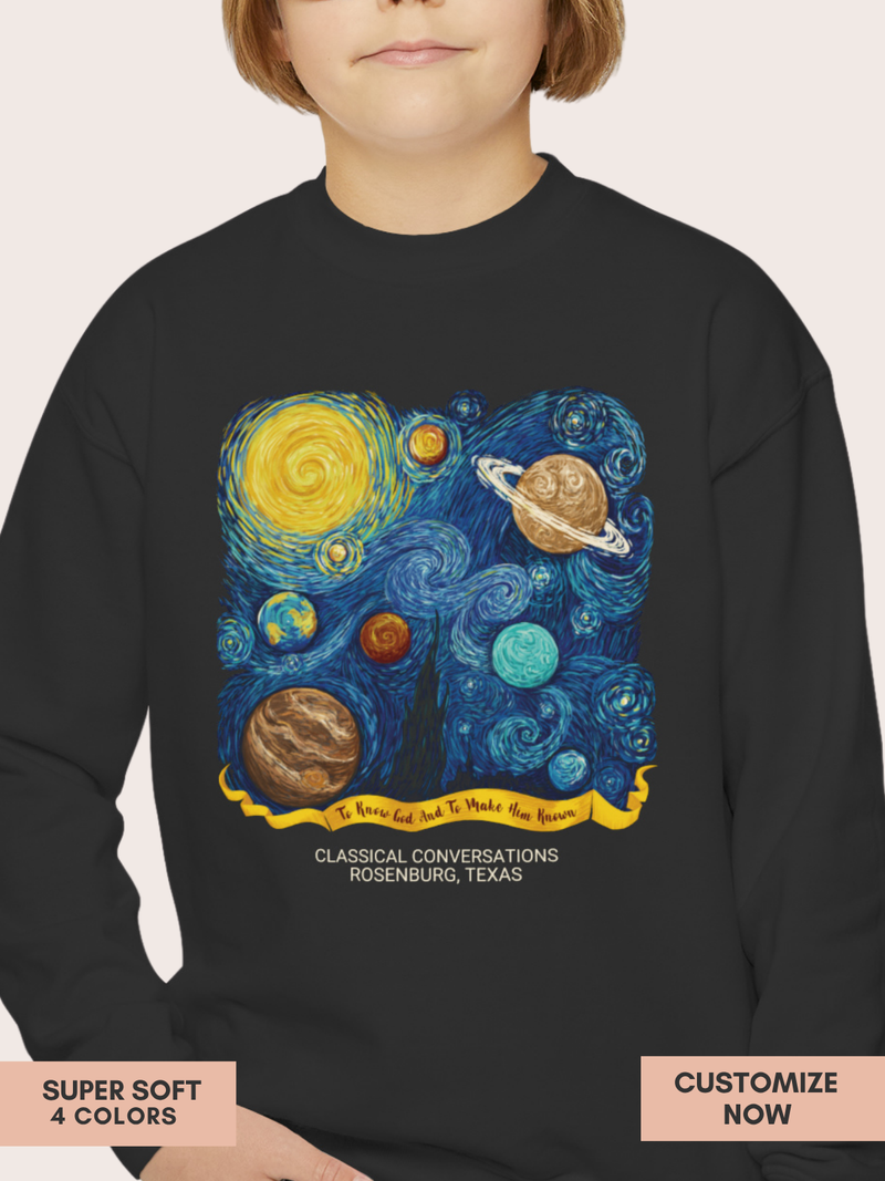 Personalized Van Gogh CC Cycle 2 Youth Sweater