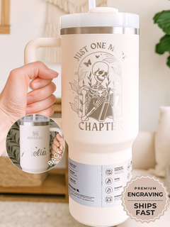 Personalized Book Lover Tumbler