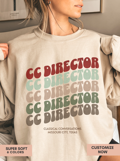 Personalized Classical Conversations Director Sweatshirt