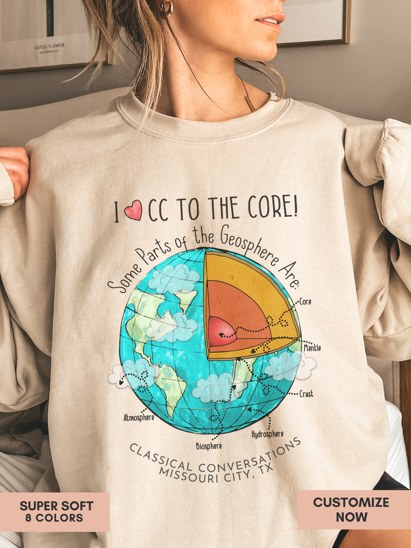 Personalized CC Cycle 1 Geosphere Sweatshirt