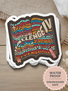 CC Challenge IV Vinyl Sticker
