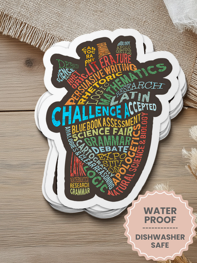 CC Challenge Accepted Vinyl Sticker