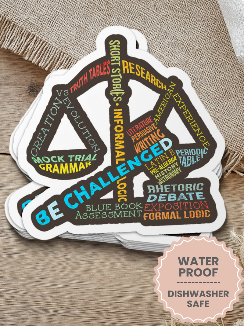 CC Challenge B Vinyl Sticker