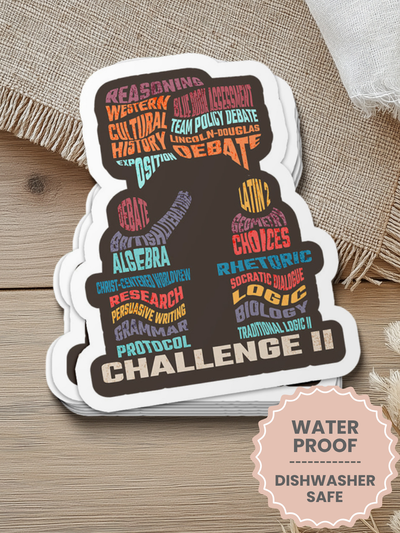 CC Challenge II Vinyl Sticker