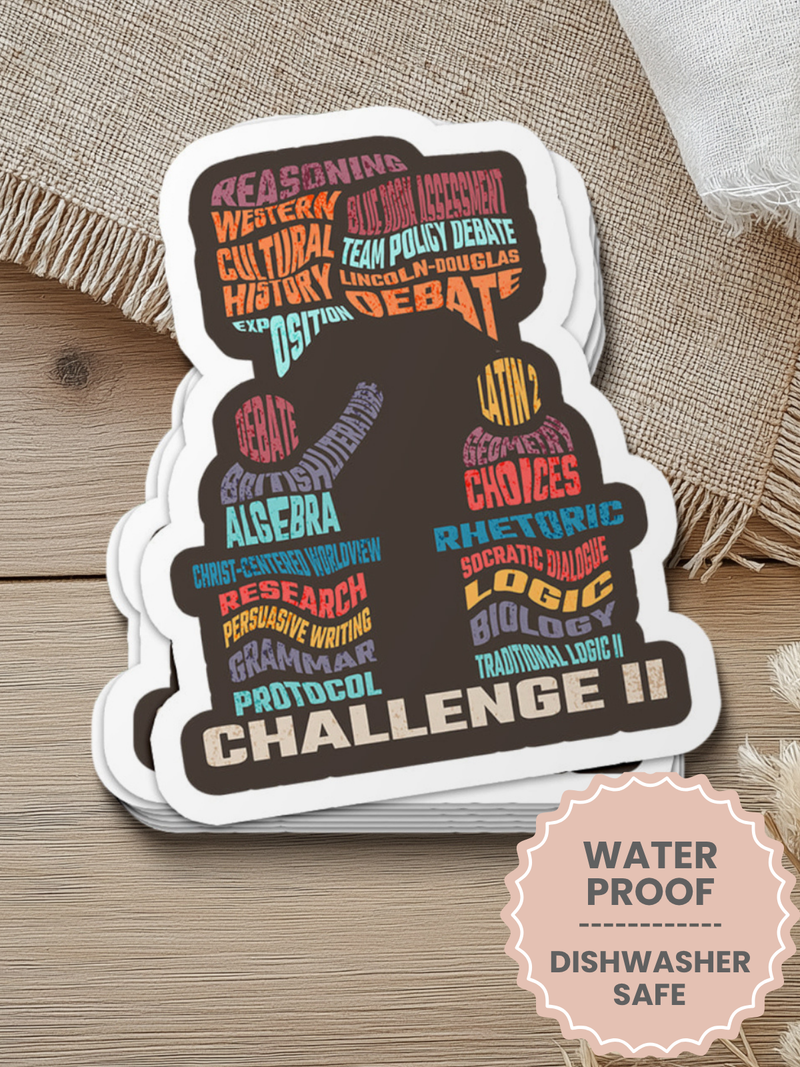 CC Challenge II Vinyl Sticker