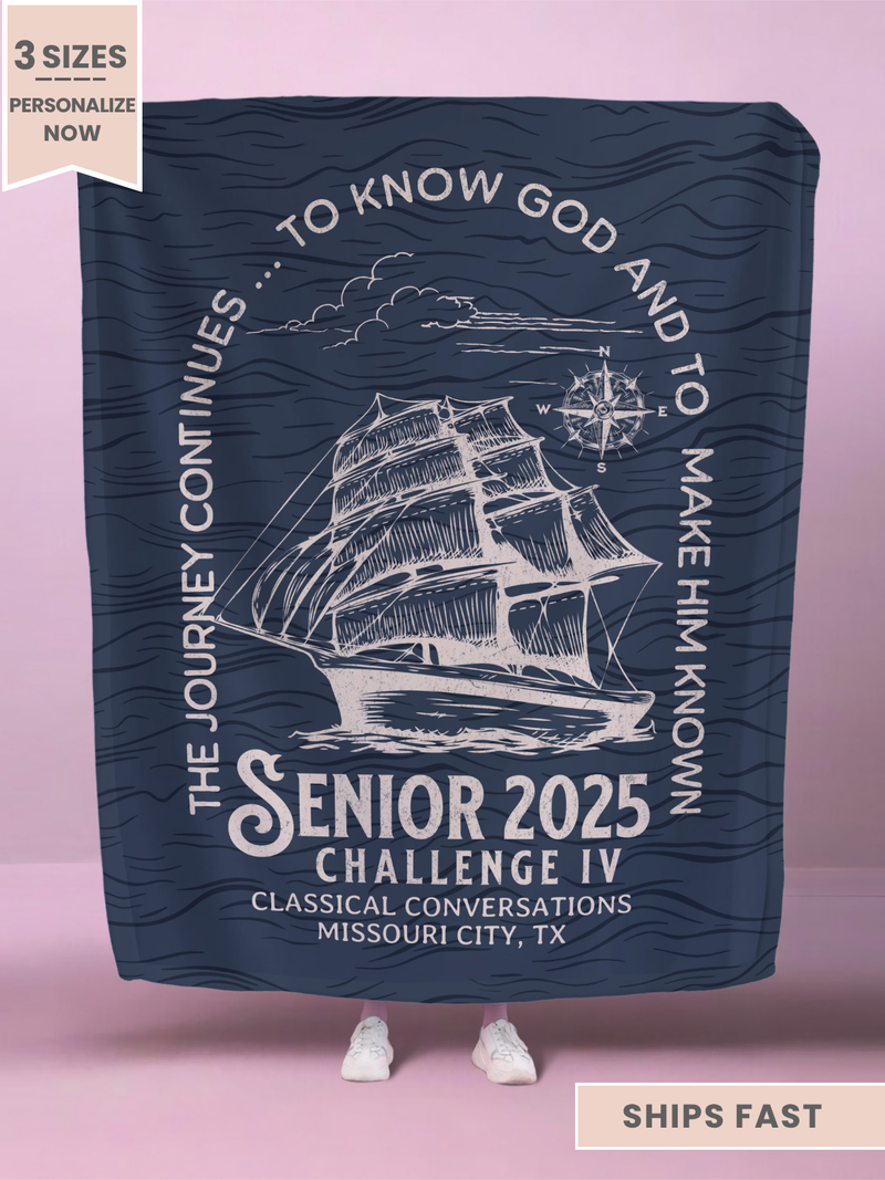 Personalized CC Challenge IV Minky Blanket