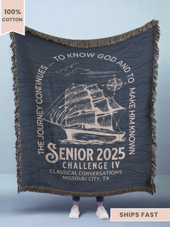 Personalized CC Challenge IV Woven Blanket