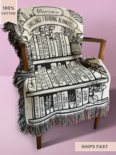 Personalized CC Challenge I Woven Blanket