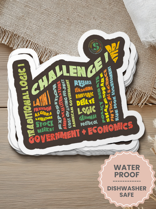 CC Challenge I Vinyl Sticker