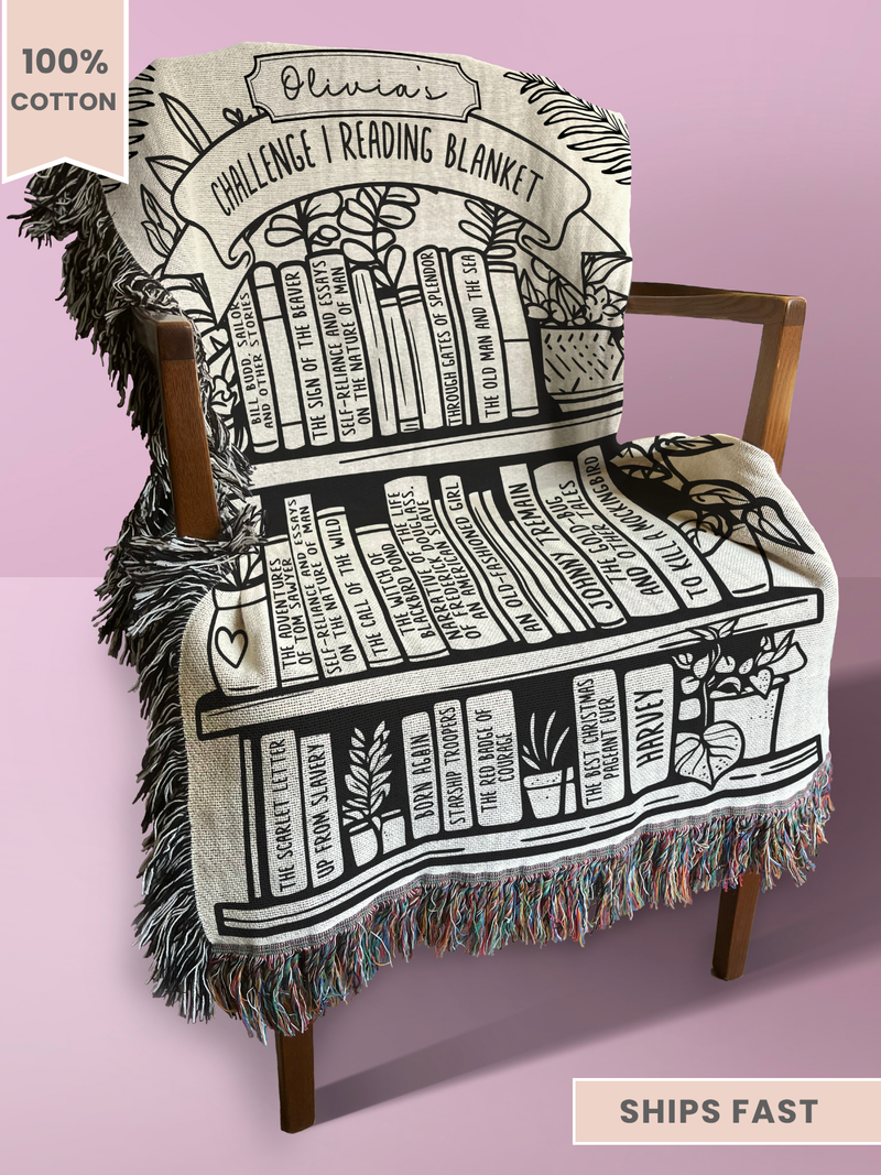 Personalized CC Challenge I Woven Blanket