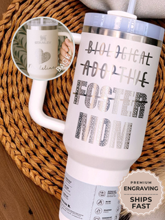 Personalized Foster Mom Tumbler