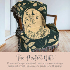 Tapestry Mothers Day Gift Great Grandpa Keepsake Blanket Christmas Gift