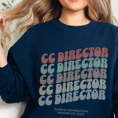Classical Conversations Director Gift Sweatshirt Personalized CC Director Sweater Foundations Director Crewneck Pullover Challenge Director