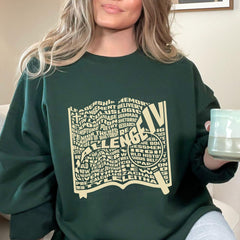 CC Challenge IV Homeschool Sweatshirt Homeschool Mom Shirt Homeschool Shirt Senior Mom Shirt Challenge 4 Home Schooling Mama Sweater
