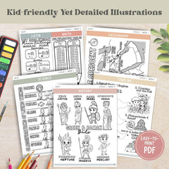 CC Cycle 1 Coloring Book Gift For CC Student Classical Conversations Cycle 1 Memory Work Activity CC Day Class Worksheet Memory Master Pdf