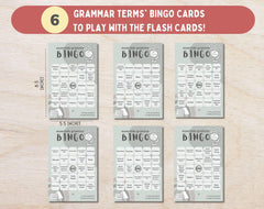 CC Essentials Grammar Flash Cards Parts Of Speech Bingo Cards Classical Conversations Essentials Class Game English Class Review Printable