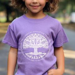 Cc Trivium Tree Shirt for Youth Classical Conversations Youth Tshirt CC Trivium Tree Homeschool Tee CC Student T-shirt Gift for CC Student
