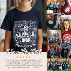 Personalized CC Cycle 1 Shirt Gift For CC Classical Conversations Cycle 1 Tshirt First Day Gift CC Foundations To Know God Toddler Shirt
