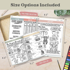 CC Cycle 1 Coloring Book Gift For CC Student Classical Conversations Cycle 1 Memory Work Activity CC Day Class Worksheet Memory Master Pdf