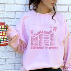 Classical Conversations Challenge I Sweatshirt light pink