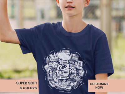 Youth CC Cycle 3 Shirt CC Cycle 3 Shirt Homeschool Shirt Faith Based Shirt Christian Merch Christian Crewneck CC Shirts Home Schooling Tee
