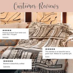 Personalized CC Challenge A Woven Blanket Gift For Challenge Student Year End Gift Challenge A Reading Blanket Challenge A Director Tapestry