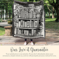 Personalized Challenge B Reading Woven Blanket Gift For CC Challenge B Director Keepsake Blanket CC Tutor Woven Throw Homeschool Blanket