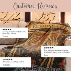 Gift For Book Lover Tapestry Birthday Gift