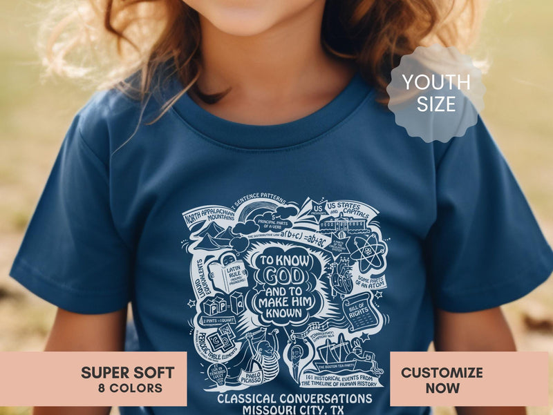 CC Cycle 3 Facts Year-Ender Youth Shirt Classical Conversations Shirt