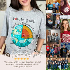CC Cycle 1 Geosphere Tshirt Foundations Tee CC Tutor Gift Science T-shirt Core