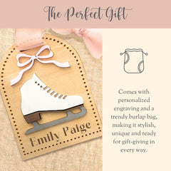 Skating Gift Tags Gift Wrapping Tags for Skaters Skating Bag Tags Gifts for Skating Daughters Gifts for Skating Spouses Decorations for Skaters Personal Touch Gifts for Skaters