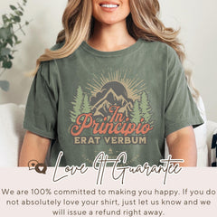 John 1:1 CC Cycle 3 Shirt Personalized Classical Conversations CC Tutor Gift Home Schooling Mama T-shirt Director Homeschool Mom Shirt Latin