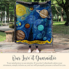 Personalized Van Gogh CC Cycle 2 Woven Blanket Gift For Classical Conversations Director Blanket CC Mom Tapestry CC Homeschool Throw Blanket