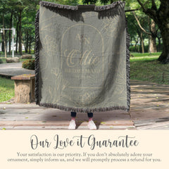 Personalized Bridesmaid Woven Blanket Gift For Bridesmaid Tapestry Bridesmaid Proposal Gift Bridesmaid Keepsake Blanket Bridal Party Gift