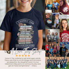 Home Schooling English Classroom Faith Based Shirt Home-Schooling Tshirt