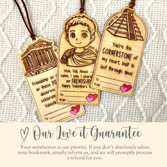 CC Cycle 1 Valentine Wooden Bookmark Gift For CC Class Exchange Valentines Day Gift History Activity Bookmark Classical Conversations Craft