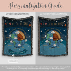 Personalized Cycle 1 Geosphere Woven Blanket Gift For Classical Conversations Director Tapestry CC Tutor Woven Throw CC Homeschool Blanket
