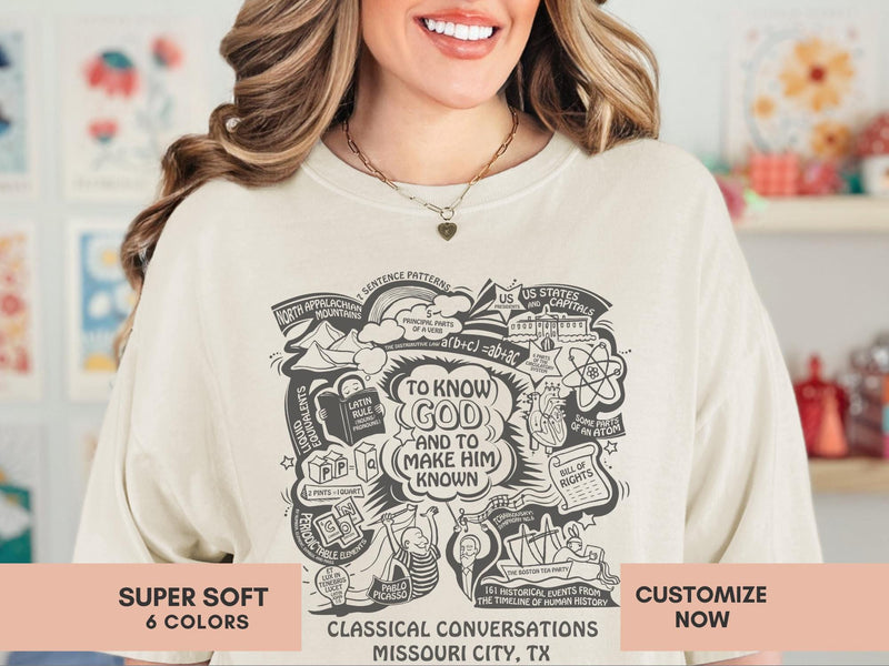 CC Cycle 3 Facts Year-Ender T-Shirt Classical Conversations Shirt
